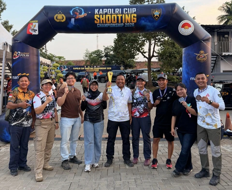 Kejuaraan Kapolri Cup 2026 : Tim Menembak Polda Sulteng Borong Empat Medali