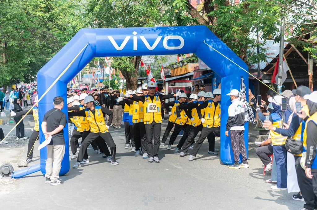 Gerak Jalan Indah Meriahkan HUT ke-81 RI di Luwuk