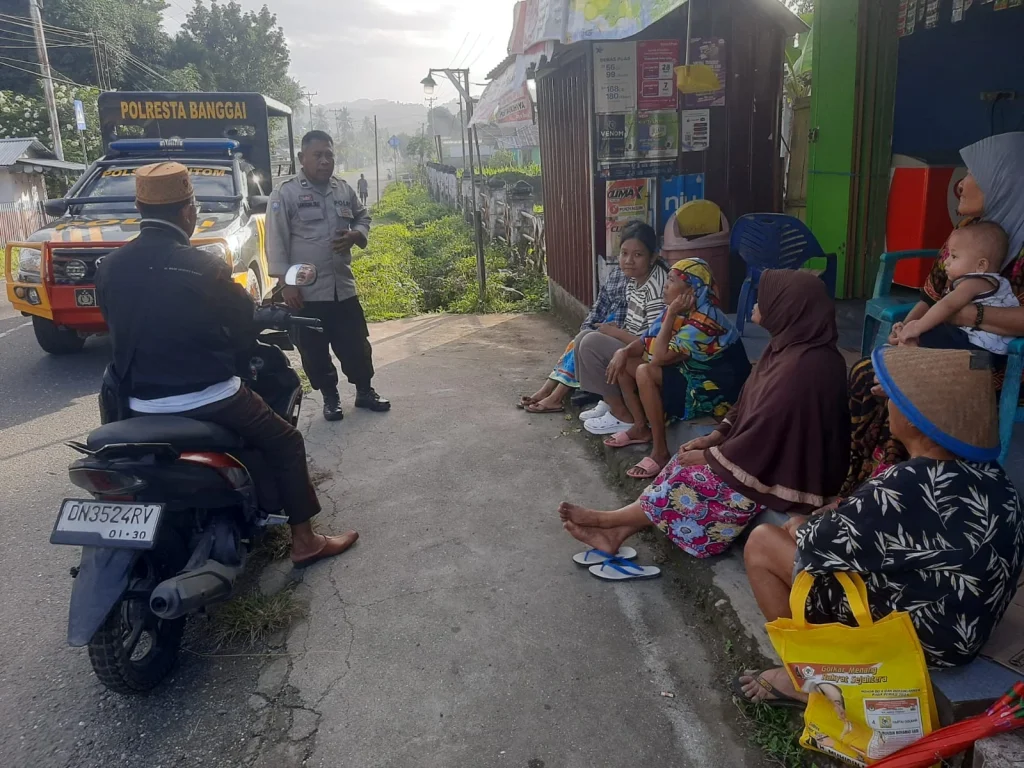 Bonceng Tiga Berujung Tabrakan di Kintom