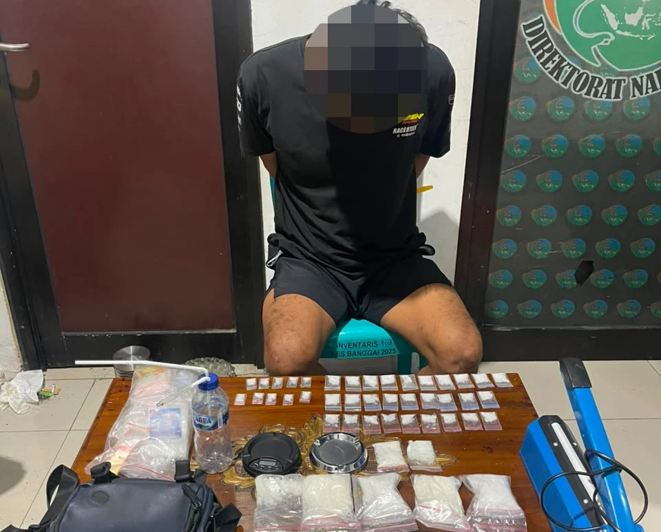 Bandar Narkotika Asal Kabupaten Sigi Ditangkap