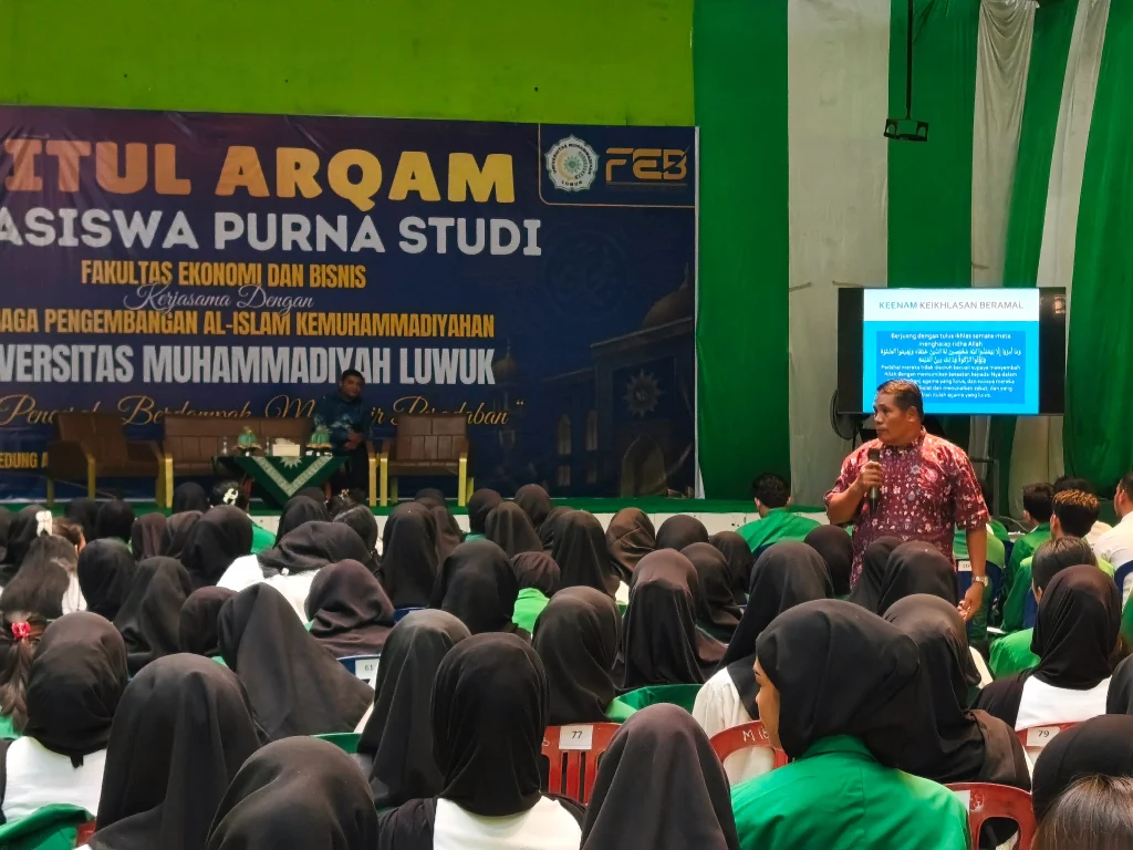 Warek IV Unismuh Luwuk Bekali Mahasiswa Falsafah Hidup Ahmad Dahlan Dalam BAPS