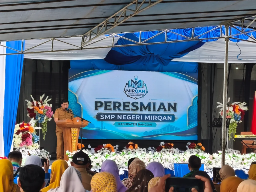 SMP Mirqan Luwuk Diresmikan, Perluas Akses Pendidikan di Luwuk Selatan