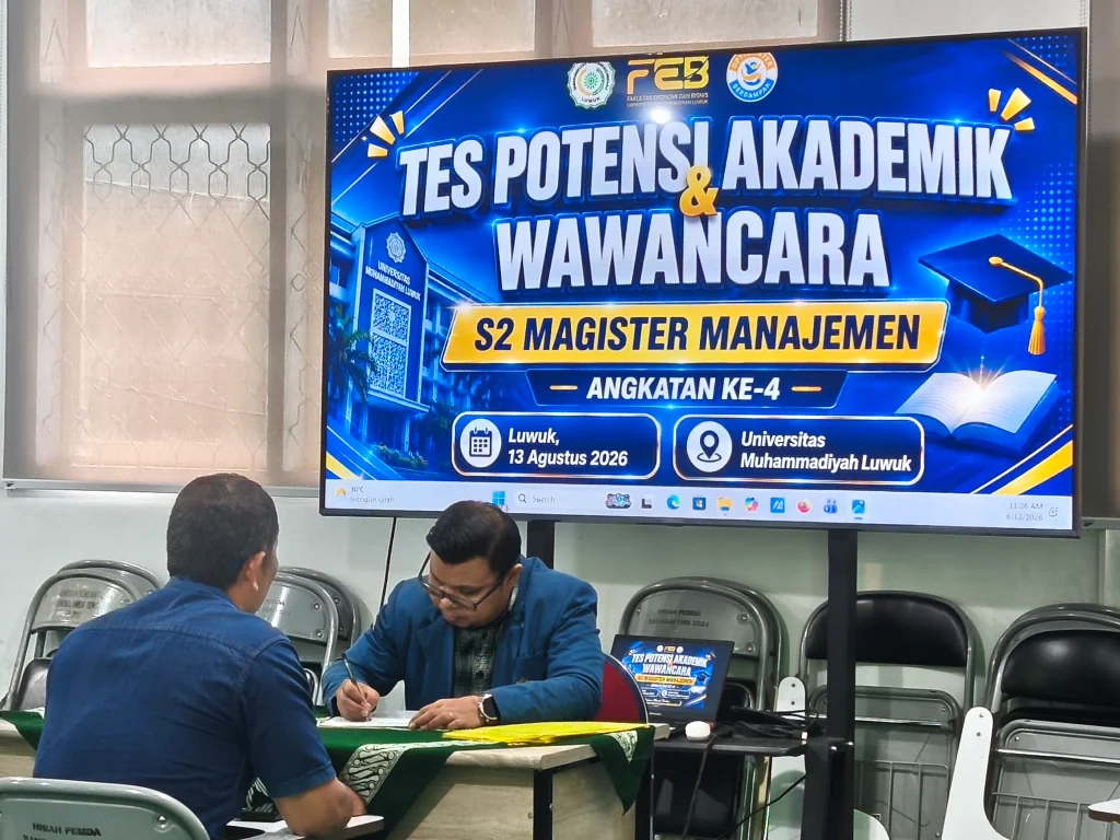 Makin Diminati! Antusiasme Kuliah Magister Manajemen di Unismuh Luwuk Terus Menggeliat