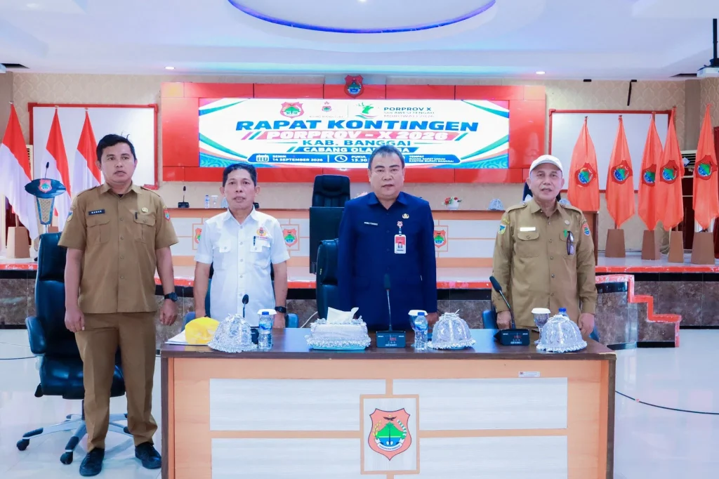 Banggai Perkuat Persiapan Kontingen Porprov X Sulteng 2026