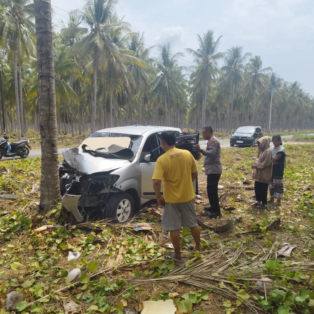 Lima Korban Laka Tunggal di Tobelombang Banggai