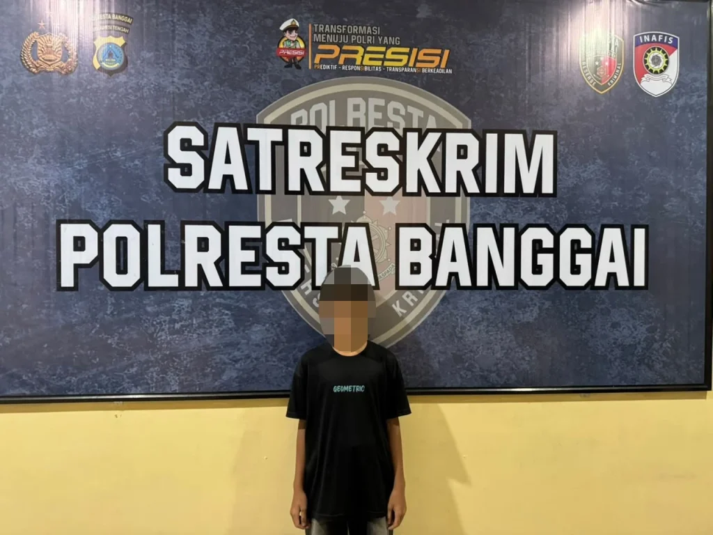Polresta Banggai Ungkap Kasus Pencurian Handphone