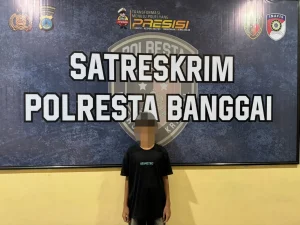 Polresta Banggai Ungkap Kasus Pencurian Handphone