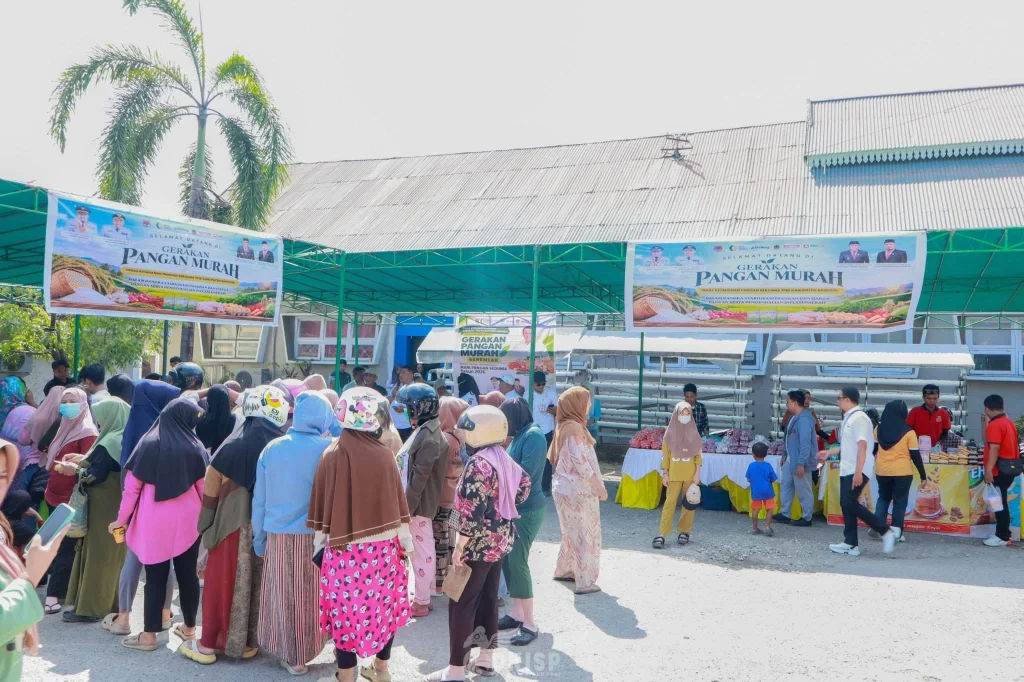 Pemkab Banggai Perkuat Ketahanan Pangan Lewat Gerakan Pangan Murah Serentak Nasional